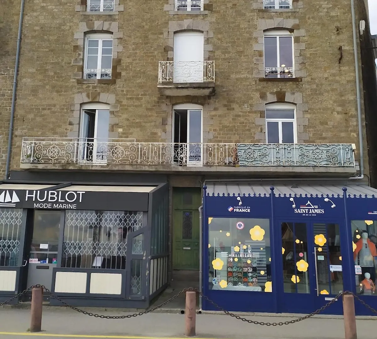 Grand Appartement, Port La Houle, Vue Mer Cancale Daire