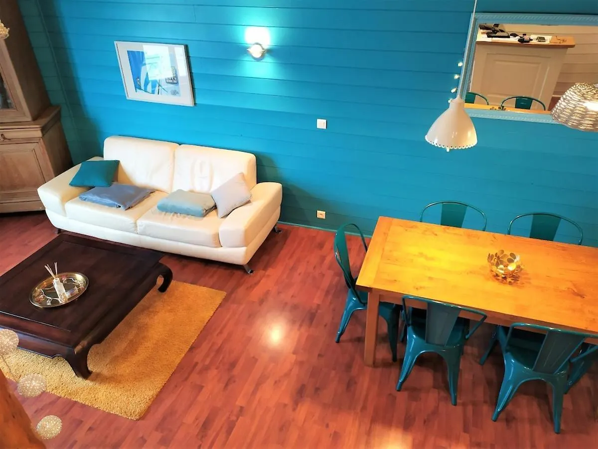 Grand Appartement, Port La Houle, Vue Mer Cancale Daire