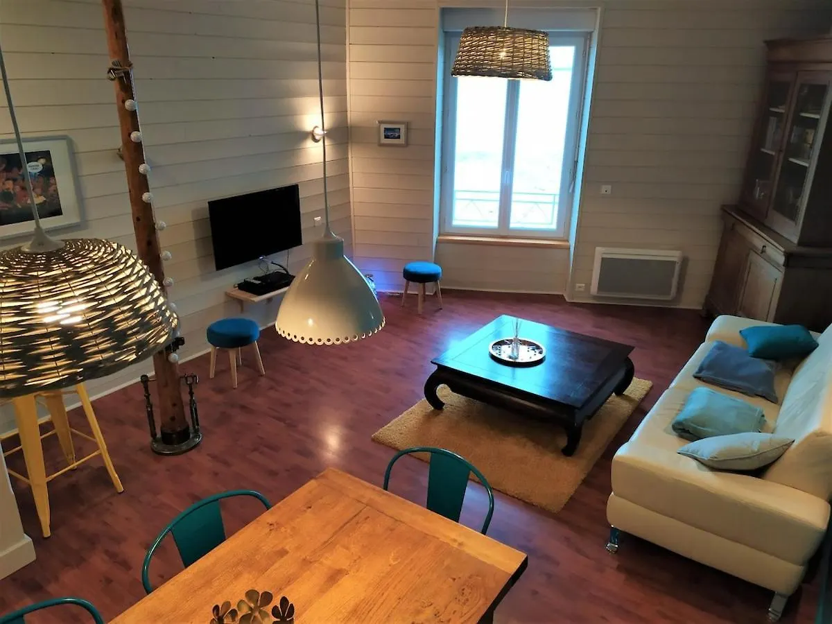 Daire Grand Appartement, Port La Houle, Vue Mer Cancale